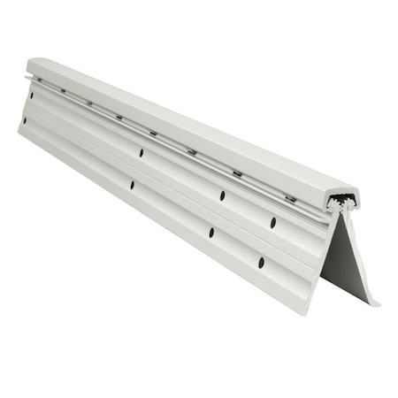 Perfectpatio 83 in. Full Mortise Heavy Duty Geared Continuous Hinge Short Leaf Flush, Clear Anodized Aluminum PE2495258